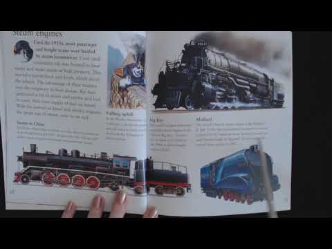 ASMR 🚂🚂 Reading About Trains 🚂🚂 (Soft Spoken)