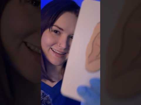 Eyes Closed Hearing Test 👂📈 #asmr #asmrshorts