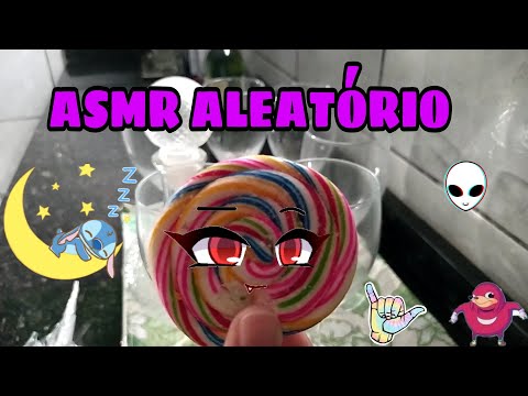 ASMR ALEATÓRIO - SONS DE BOCA E MUITO MAIS 😴❤️✨