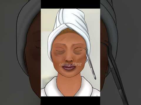 Homeless girl makeover animation, makeup ASMR transformation,#animation #asmrsounds #asmr #trending