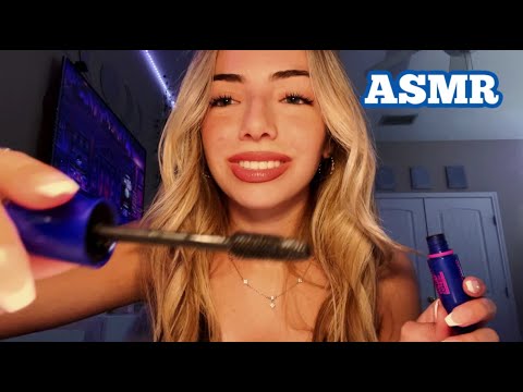 ASMR - Tingly Blue Triggers! (Tapping, & Scratching)