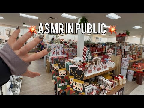 FAST & AGGRESSIVE ASMR IN PUBLIC RANDOM LOFI TRIGGERS