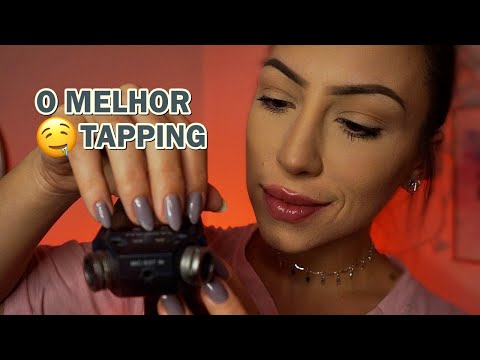 ASMR: O MELHOR TAPPING NO TASCAM COM SUSSURROS E SONS DE BOCA