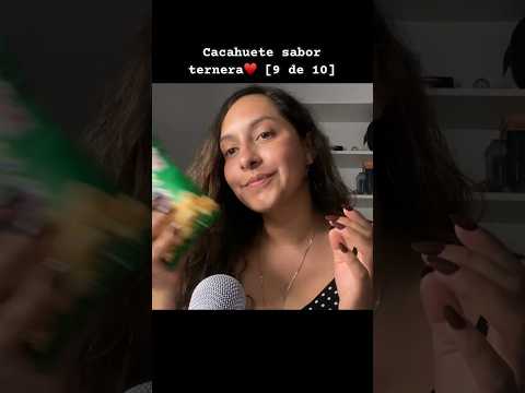 Calificando snack asiático ♥️ #asmr #asmrsounds #asmrcommunity #snacks #eating