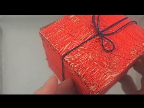 Most random ASMR my new trigger doodle pulling x what's in the box? so soothing 😴