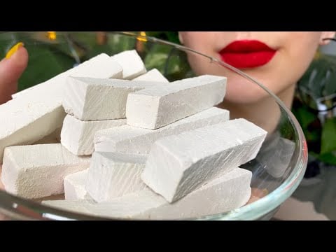 Пиленый АКБУЛАК | Сухой и мокрый хруст | Sawn chalk Akbulak | ASMR