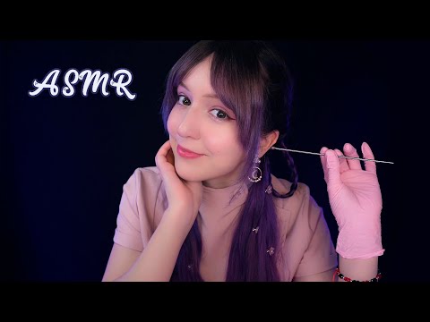 ⭐ASMR Examen y Limpieza de Oídos con ESPUMA🧼 [Sub] Roleplay Soft Spoken en Español