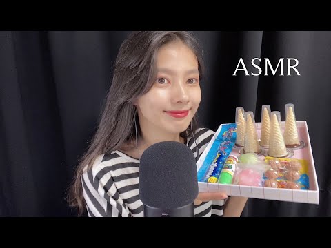 ASMR 횡설수설 처음 먹어보는 5가지 간식 후기 ASMR /5 Snacks, Review, Eating Sounds