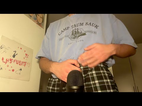 ASMR Deep Fabric Scratching (minimal talking)