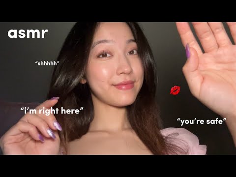ASMR Gentle Comfort After A Bad Dream 💭 Up Close Kisses 🫶🏻 “It’s okay” “shhhhh” 