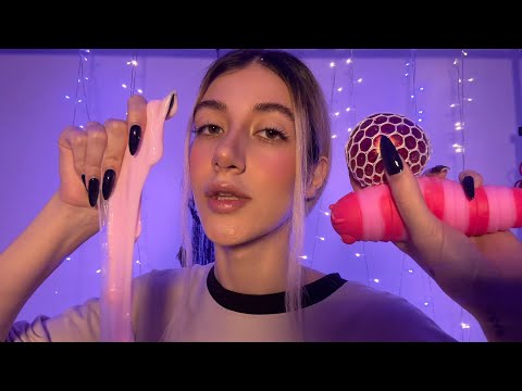 ASMR Tingly Slime sound & Fidget Toys for 100% relaxation 💤😴