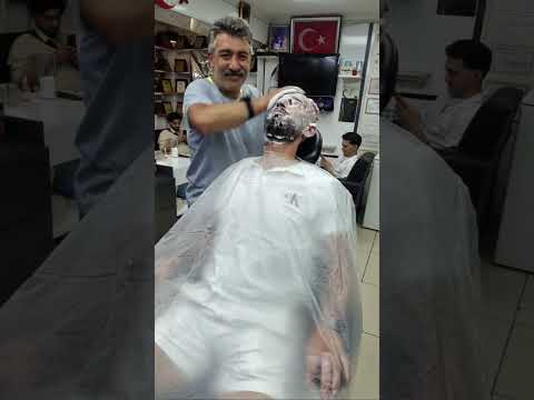 ASMR SKIN CARE AND HAIR CUT WITH SHAVE