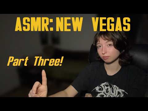 ASMR | Reading Every Fallout NV Perk 🦂 | Whispers + Tongue Clicking! (Part Three)