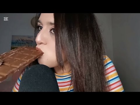 ASMR comiendo CHOCOLATE 🍫🤭🤪