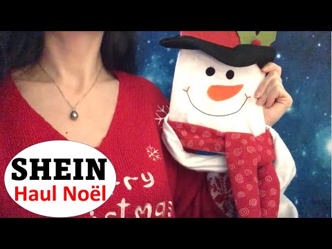 ASMR * Haul décos de Noël SHEIN