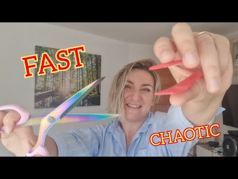 ASMR FAST CHAOTIC NEGATIVE ENERGY REMOVA. Personal Attention #asmr #relax