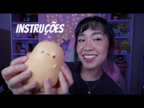 ASMR | Siga Minhas Instruções com Olhos Abertos e Fechados 😴