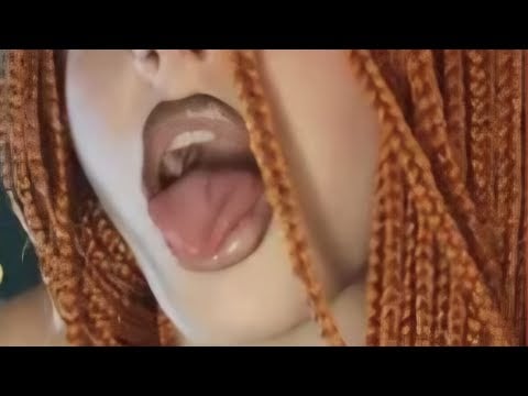 ASMR UP CLOSE LENS KISSING 💋 LICKING 👅 MOUTH SOUNDS 👄