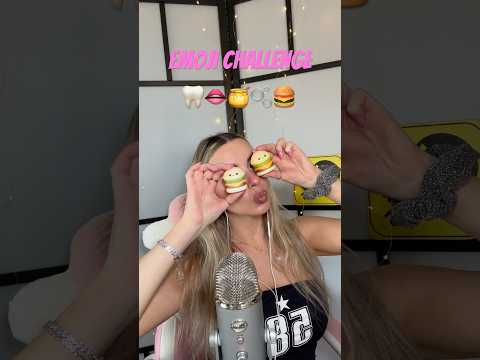 ASMR emoji challenge ⭐️ #asmrtriggers