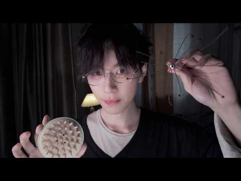 The Most Soothing Gentle Scalp Massage Spa 💆 ASMR Roleplay