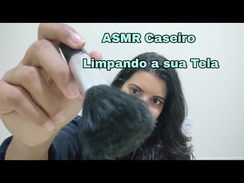 [ASMR] Limpando sua Tela com Sons de Boca #asmrcaseiro