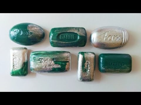 Dry Soap carving ASMR/ Semi dry soap/relaxing sounds/ Satisfaction ASMR video/Cutting soap