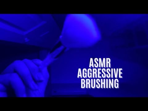 ASMR Aggressive Brushing -Camera Brushing (No Talking) Lofi