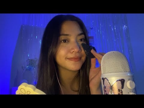 ASMR - just me doing makeup before live streaming on tiktok hehe