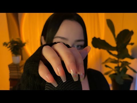 asmr pure mic tapping (long nail, no talking)