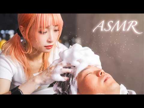 【ASMR/4時間】至福の美容室シャンプー＆極上ヘッドスパ総集編🫧脳がとろける睡眠・作業用BGM💤 / Shampoo & Head spa ASMR