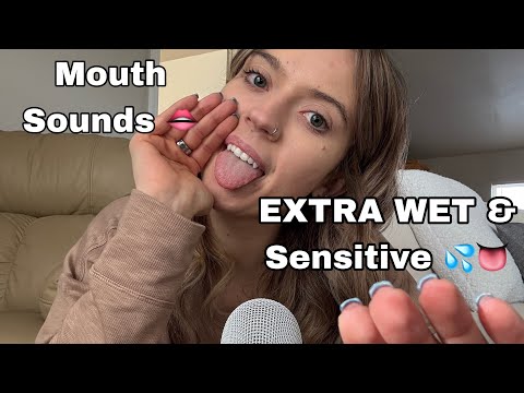 ASMR| 45 Minutes of ALL Different Types of WET/SENSITIVE Mouth Sounds