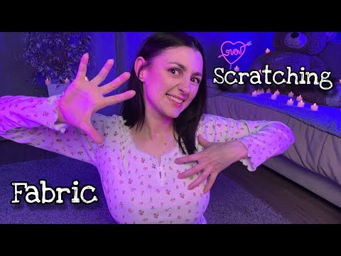 ASMR Scratching fabric / no talking 🤫
