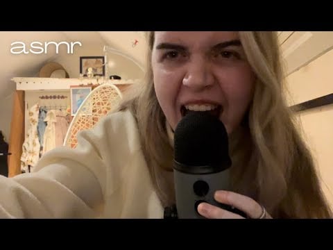 asmr | clicky whisper rambling at 100% sensitivity!!