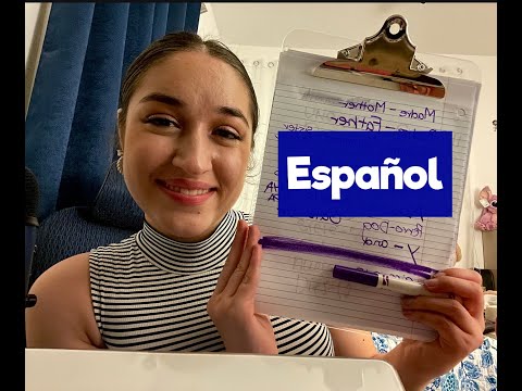 ASMR | ✏️ Spanish 101 Tutor 📒 | Let's Learn Some Vocab | Role-play | RP |👂🏼Soft Speaking Binaural 👂🏼