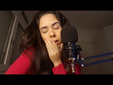 ASMR Especial 500 inscritos com muitos *BOCEJOS E MOUTH SOUNDS* (YAWN)