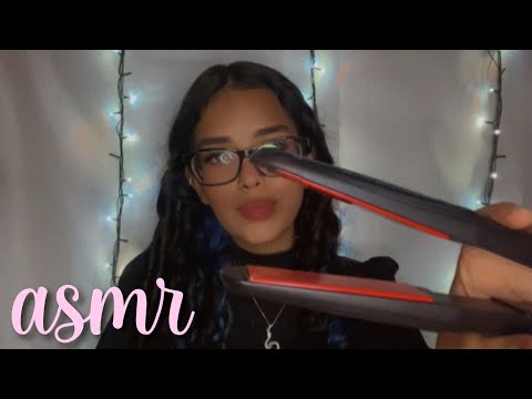 ASMR - FAZENDO CHAPINHA NO SEU CABELO 💗 (com sons reais)