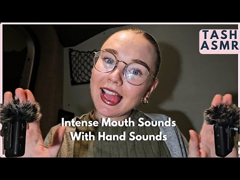 ASMR Intense Sleepy Mouth Sounds (With Hand Sounds)