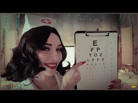 ASMR NURSE CRANIAL NERVE EXAM roleplay