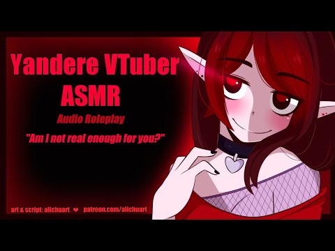 Your VTuber Oshi Is A Yandere | ASMR Roleplay [F4M] [Typing Sounds]