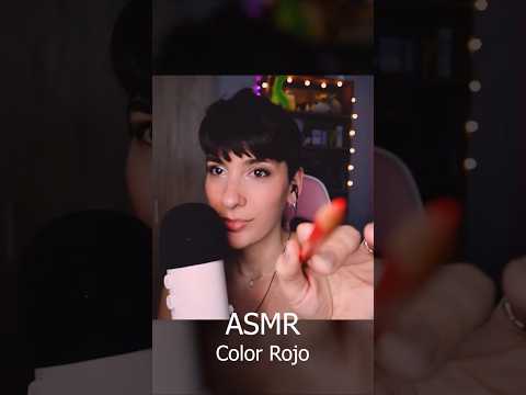 ASMR Psicología del color ROJO
