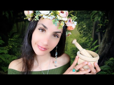 Ragazza nel bosco si prende cura di te | ASMR ITA | Roleplay 🧝‍♀️ personal attention