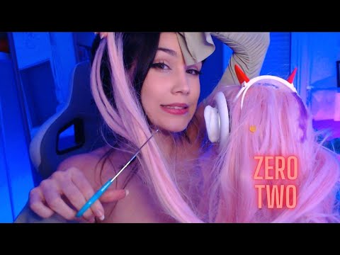 ASMR Roleplay |  Zero Two needs a new haircut ✂️💇 Hairdresser