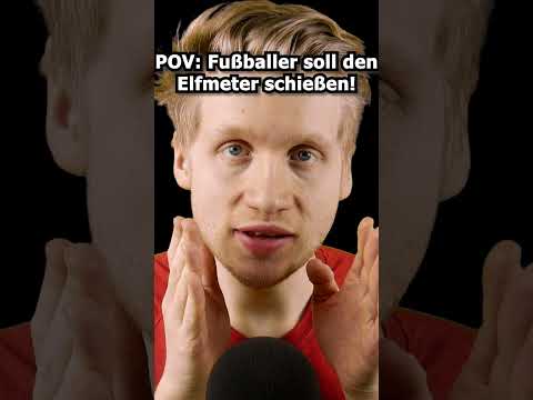 ASMR - POV: Fußballer soll den Elfmeter schießen! #asmr #shorts #roleplay #deutscheasmr