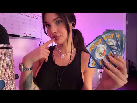 ASMR Stuttering & Glitching (fast, soft spoken to whisper, mouth sounds)