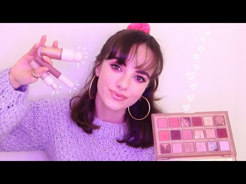 ASMR FRANÇAIS |💄Je te maquille pour la St Valentin et on parle de ton/ta crush 💌