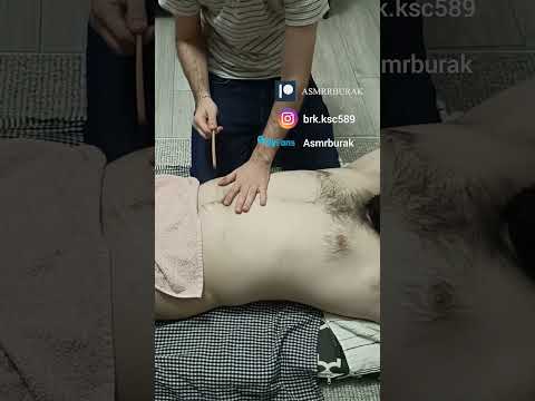 Relaxation techniques for chest, arms and abdomen #satisfying #relaxing #asmr #shorts