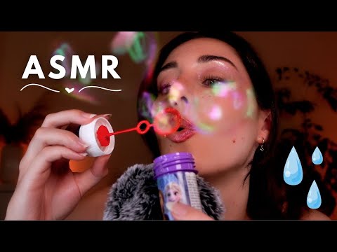 ASMR PARA DORMIR PROFUNDO 💤 Mouth Sounds & Sonidos de AGUA Relajantes 💧 Masaje Capilar