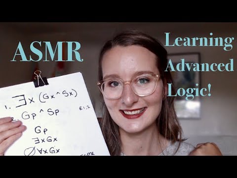 ASMR Teaching You Quantified Logic (Sharpie on Paper, Soft-Spoken)