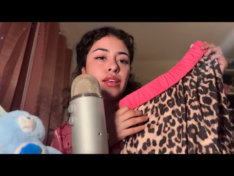 ASMR / mis pijamas para dormir 