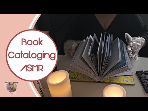 * ASMR * Book Cataloging / Page Turning / Keyboard Typing / Unintentional / NO TALKING